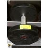 SNAP FITNESS 35LB RUBBER COATED FREE WEIGHT