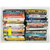 38 DVDS ASSORTED GENRE