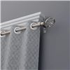Image 2 : W.L.ROCAILLE CHAMPAGNE ADJUSTABLE 28-48 CURTAIN (U