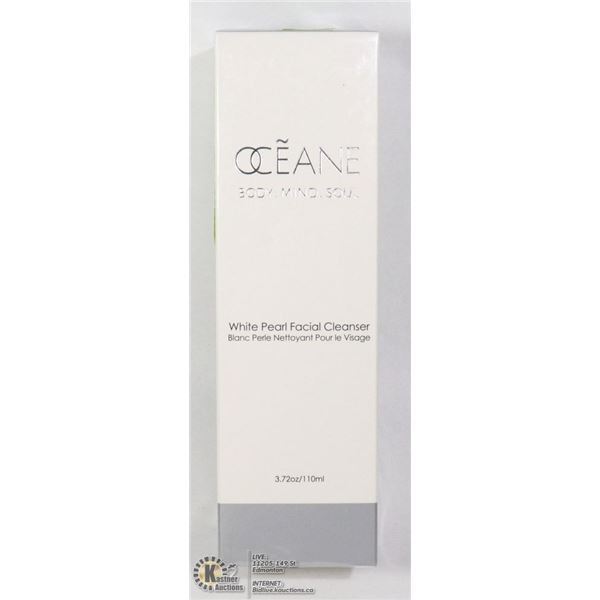 WHITE PEARL FACIAL CLEANSER BY: OCEANE