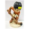 HOCKEY PLAYER GARDEN ORNAMENT "HENRI" DESIGN