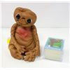 E.T. PLUSH AND LOT OF CARDS – VINTAGE