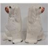 Image 2 : PAIR OF ESTATE DOG FIGURINES - EACH 10" TALL