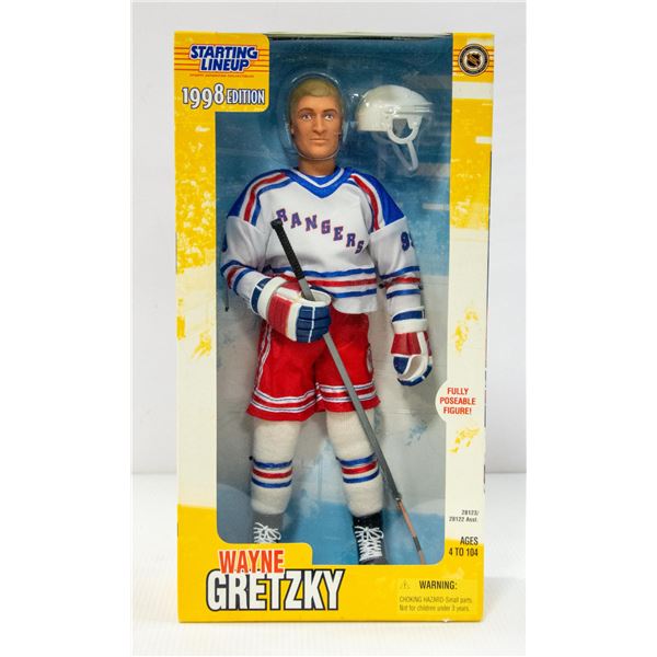 1999 WAYNE GRETZKY 12 INCH FIGURE – USA STARTING