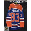 AUTOGRAPHED HEMSKY OILERS JERSEY