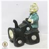 DUCKS UNLIMITED TRACTOR GARDEN ORNAMENT STATUE