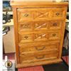 WOODEN DRESSER APPROX H-48" W-18" L-38"