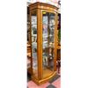 CURIO/DISPLAY CABINET H-77.5" W-14.5" L-27"