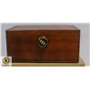 Image 1 : DARK WOOD LOCKING BOX