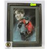 Image 1 : ORIGINAL PASTEL- JAY BOUWMEESTER #4 FLAMES PLAYER