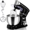 NEW REPACKED TECHWOOD 6QT STAND MIXER, BLACK