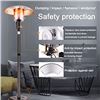 Image 2 : NEW REPACKED FIRE SENSE 45,000 BTU PATIO HEATER