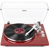 Image 1 : NEW 1 BY 1 BELT DRIVE WIRELESS RECORD PLAYER WITH
