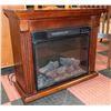 CANORA ASHELI ELECTRIC FIREPLACE H-28.5" W-12.5"