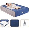 Image 1 : NEW REPACKED ZENPH QUEEN PORTABLE AIR MATTRESS W/