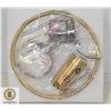 NEW GOLD TONE CEILING / WALL LIGHT WITH A