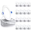 Image 1 : NEW REPACKED ENSENIOR 4" LED RECESSED SLIM POT