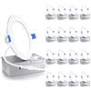 NEW REPACKED ENSENIOR 4" LED RECESSED SLIM POT