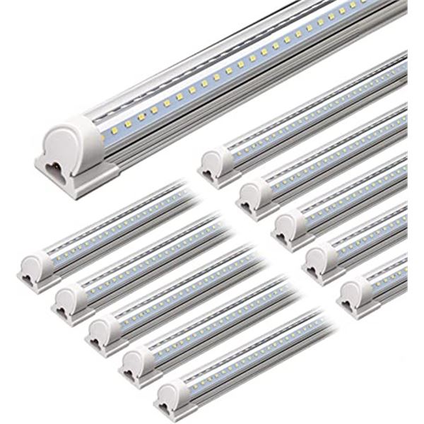 NEW REPACK 10 PACK BARRINA T8 4FT LED SHOP LIGHTS