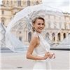 NEW CLEAR WEDDING UMBRELLA