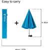 Image 3 : NEW 43" CHAIR UMBRELLA, SKY BLUE, INCLUDES CLAMP