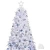 Image 1 : NEW KI STORE ARTIFICIAL WHITE CHRISTMAS TREE WITH