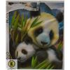 Image 1 : NEW DIY PAINT BY NUMBERS 50CM X 40CM PANDAS