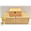 Image 1 : 2 NEW BAMBOO BOXES