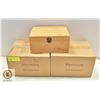 Image 1 : 2 NEW BAMBOO BOXES