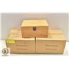 Image 1 : 2 NEW BAMBOO BOXES