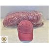 Image 1 : CASE OF 25 RED BALL CAPS