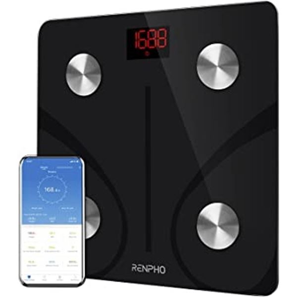 NEW REPACKED RENPHO SMART SCALE WITH BLUETOOTH,