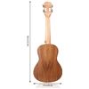 Image 3 : NEW HIRICANE CONCERT 23" UKELELE WITH CARRYING BAG