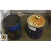 Image 1 : LARGE ESSO AND GULF OIL CAN