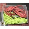 BIN OF 2 AIR COMPRESSOR HOSES