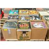 Image 1 : PALLET OF RECORDS CONTAINS ROCK POP COUNTRY