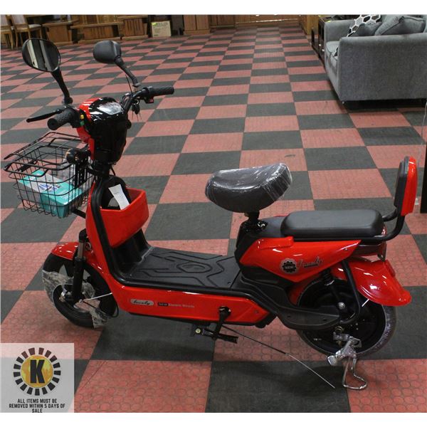 NEW RED EBIKE 48V 350WATTS ELECTRIC SCOOTER