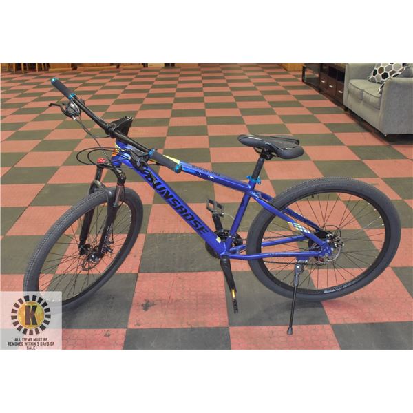 NEW GUNSROSE BLUE FR SUSPENSION MTN BIKE