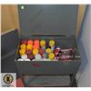 Image 1 : METAL ROLLING TOOLBOX W/PAINT