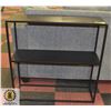 Image 1 : 2 TIER METAL HALLWAYS TABLE 31" X 10" X 32"