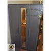 Image 1 : GREY WARDROBE CABINET H-75" W-20" L-46"