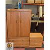 PALLISER WARDROBE SOLD WITH MATCHING NIGHTSTAND