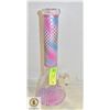 Image 1 : NEW 14" CHECKERED PINK BONG