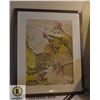 Image 1 : FRAMED WALL HANGING 34.5" X 42.5"