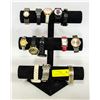 Image 1 : 13 ESTATE WATCHES MENS & LADIES INCL WATCH DISPLAY