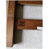 Image 3 : Vilas Wooden Footboard, Curtain Rod, and Chair