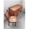 Image 1 : Wooden Desk w/ Chair