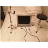 Image 1 : Symphonic 15" LCD TV (Model No. CSL1505), Drum Stand and Stool