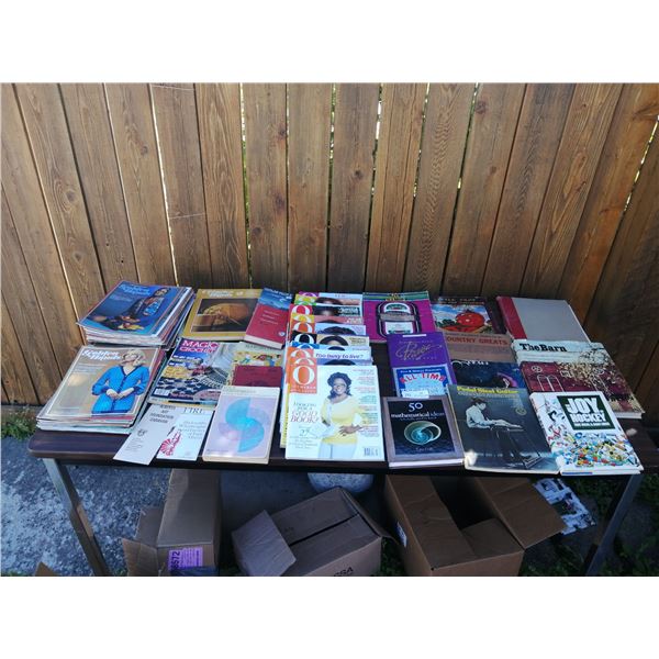 Assorted Books and Magazines