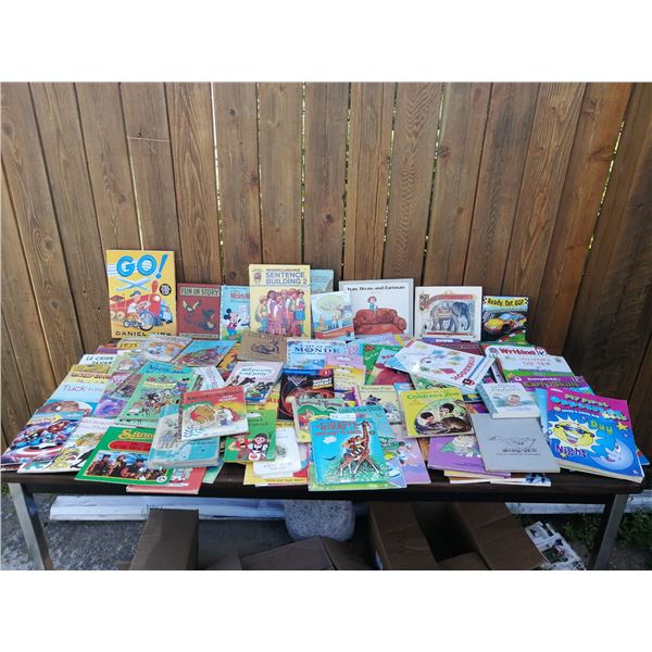 Large Assortment of Childrens' Books